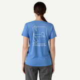 Patagonia Women's Capilene® Cool Daily Graphic Shirt - Waters