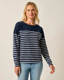Johnnie-O Women's Suki Striped Boatneck T-Shirt