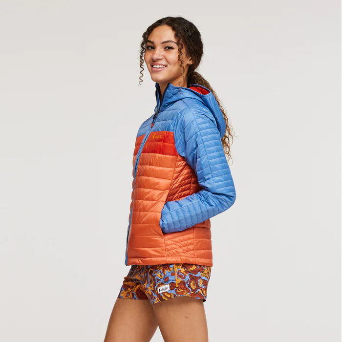 Womens insulated 2025 hooded jacket