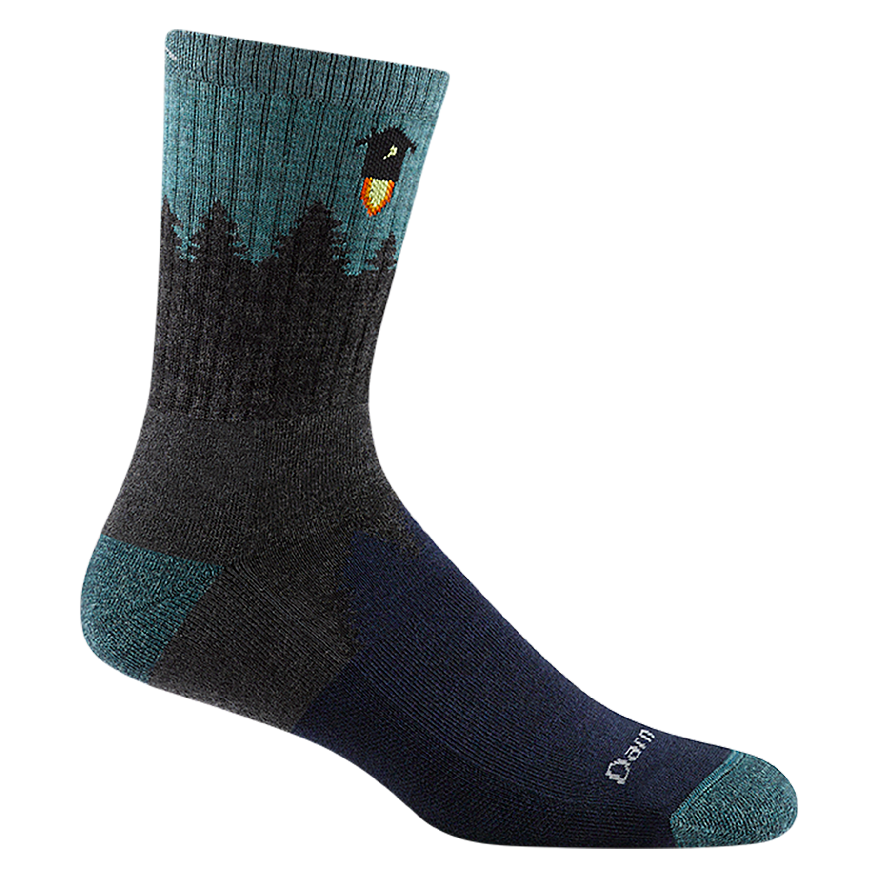 Darn Tough Men's Number 2 Micro Crew Midweight Hiking Socks