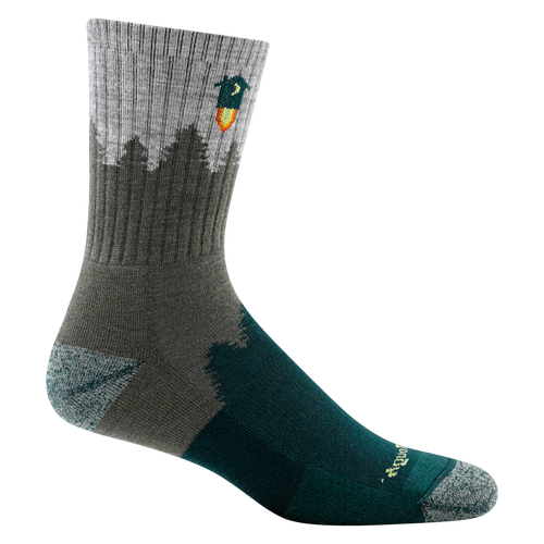 Darn Tough Men's Number 2 Micro Crew Midweight Hiking Socks