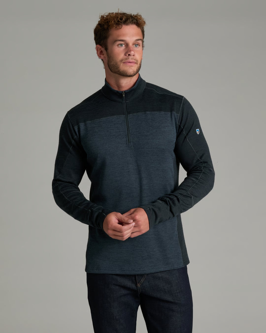 Kuhl Men's Ryzer 1/4 Zip Long Sleeve Shirt