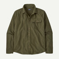 Patagonia Men's Long-Sleeved Cotton in Conversion Lightweight Fjord Flannel Shirt