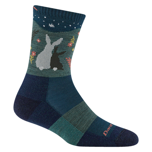 Darn Tough Women's Critter Club Micro Crew Lightweight Hiking Socks