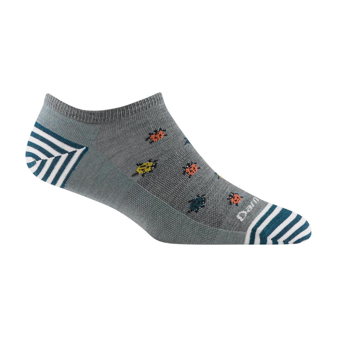 Darn Tough Women's Lucky Lady No Show Lightweight Lifestyle Socks