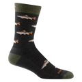 Darn Tough Men's Spey Fly Crew Lightweight Lifestyle Socks