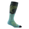 Darn Tough Women's Aurora Over-the-Calf Lightweight Ski & Snowboard Socks