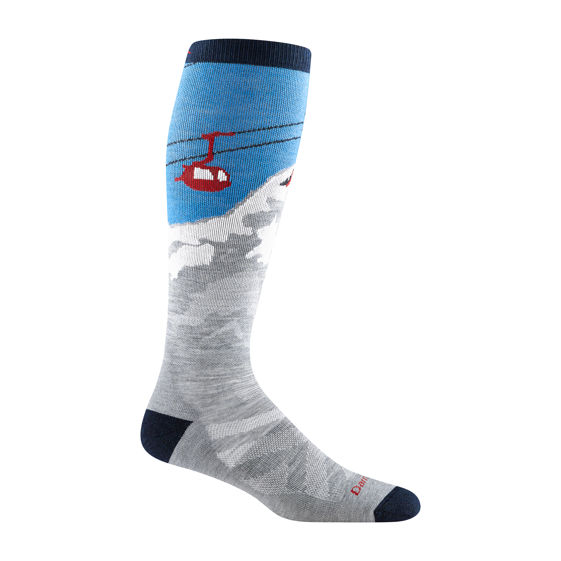 Darn Tough Men's Yeti Over-The-Calf Midweight Ski & Snowboard Socks
