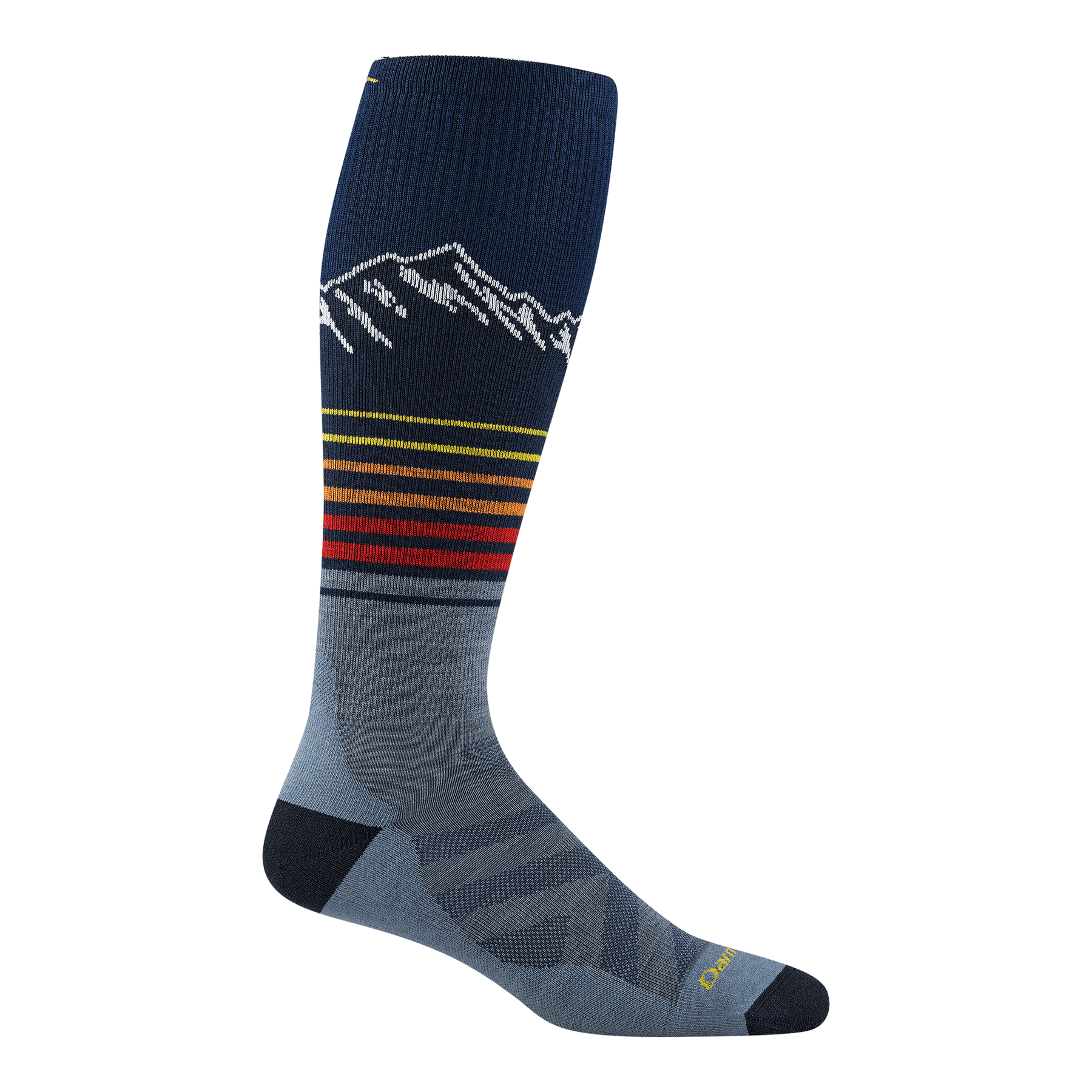 Darn Tough Men's Steep Lines Over-the-Calf Lightweight Ski & Snowboard Socks