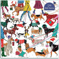 Winter Dogs 500 Pc Puzzle