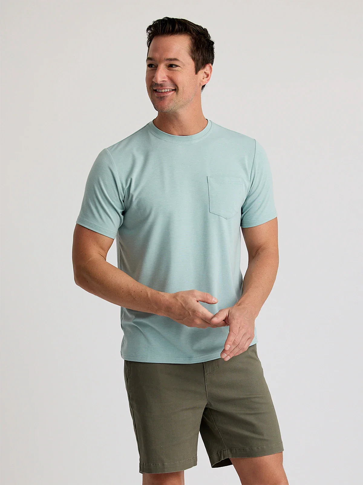 Free Fly Men's Bamboo Flex Pocket Tee