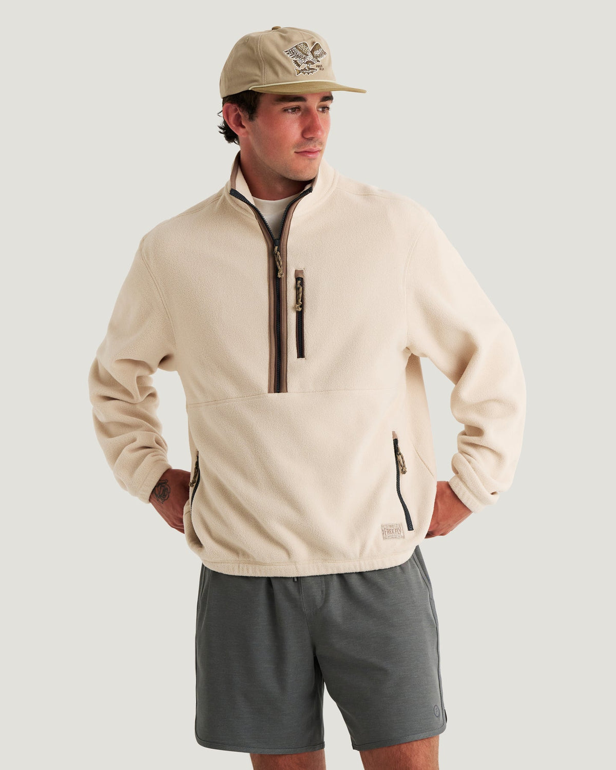 Free Fly Men's Ashridge Fleece Half Zip