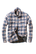 Relwen Quilted Flannel Shirt Jacket
