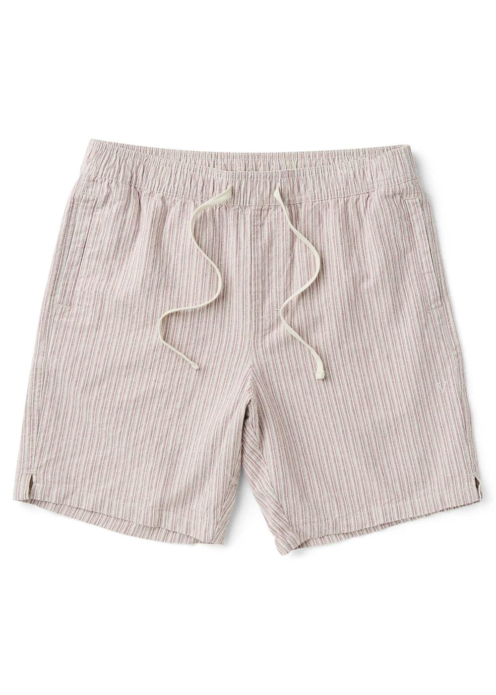 Vissla Men's J. Linen Stripe Elastic 18in Walkshorts