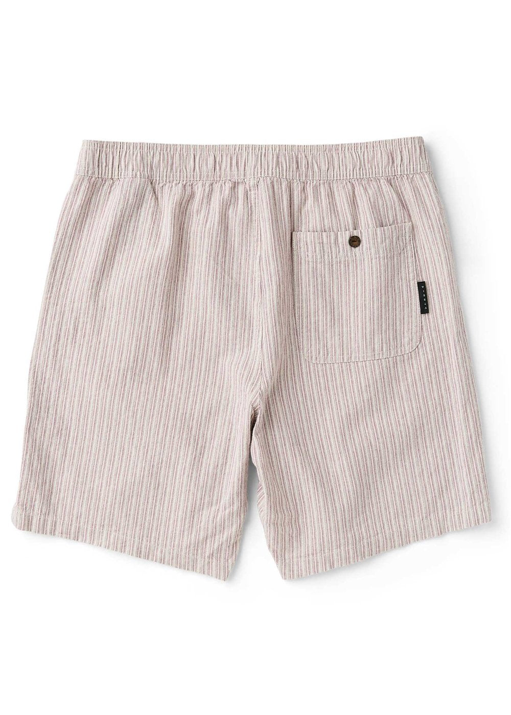 Vissla Men's J. Linen Stripe Elastic 18in Walkshorts
