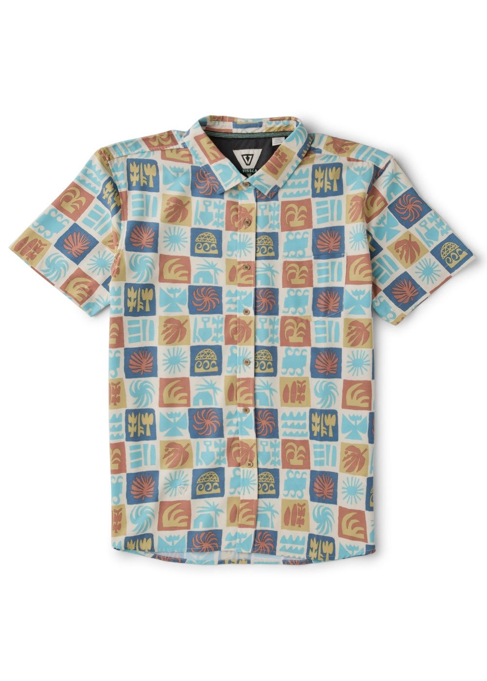 Vissla Men's Ecology Center Hybrid Eco SS Shirt