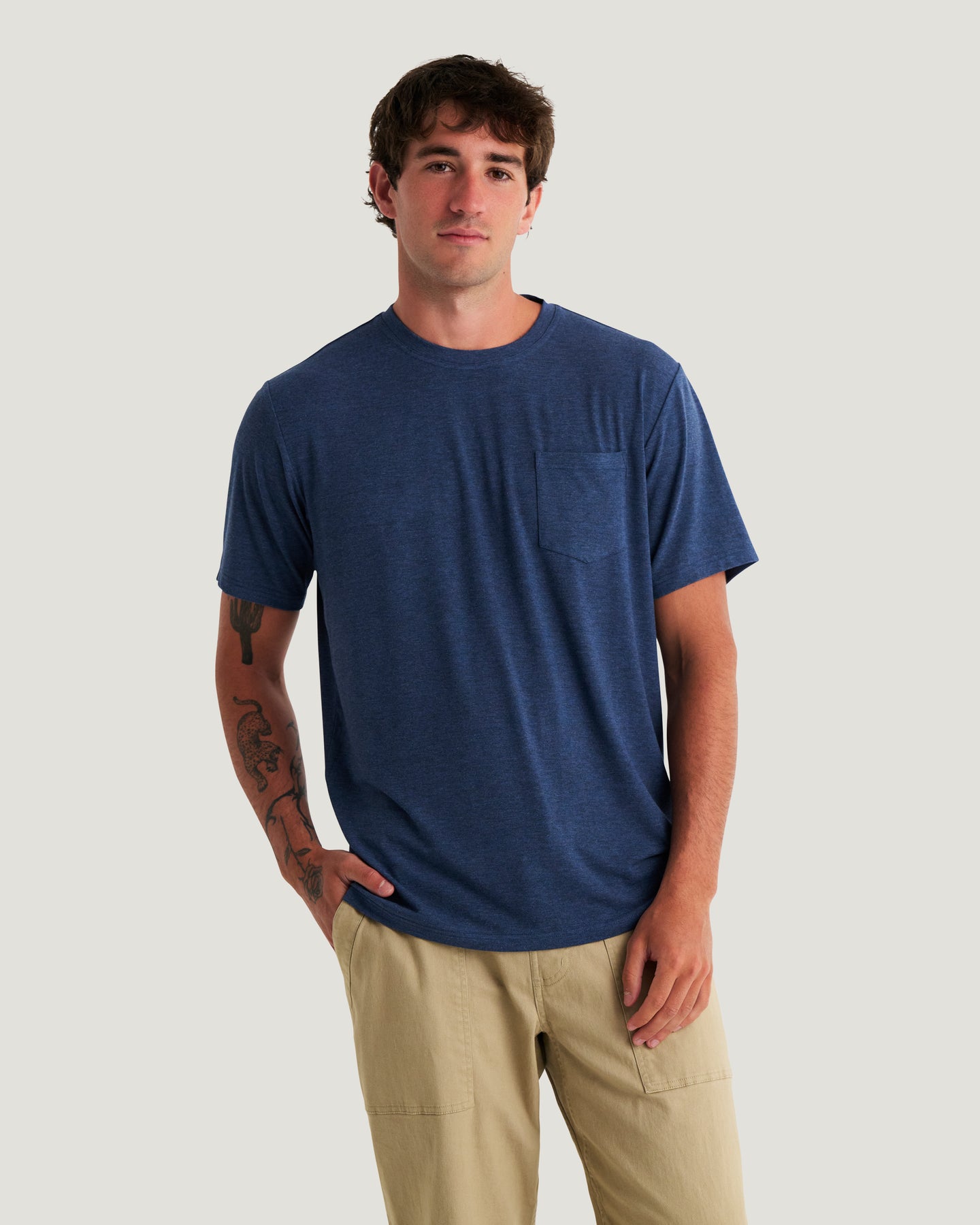 Free Fly Men's Bamboo Flex Pocket Tee