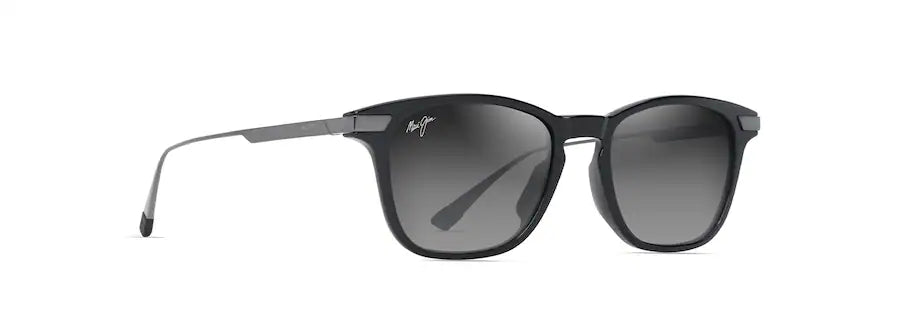 Maui Jim Mana'olana Shiny Black with Gunmetal