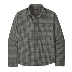 Patagonia Men's Long-Sleeved Cotton in Conversion Lightweight Fjord Flannel Shirt