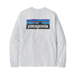 Patagonia Men's Long Sleeve P-6 Logo Responsibili-Tee