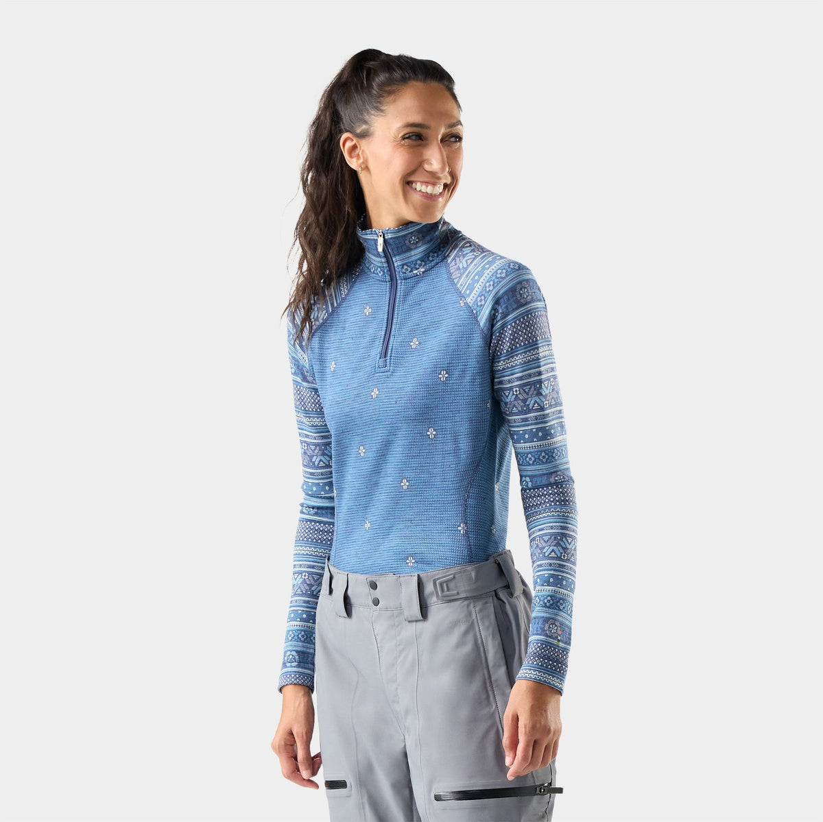 Smartwool Women's Classic Thermal Merino Base Layer 1/4 Zip