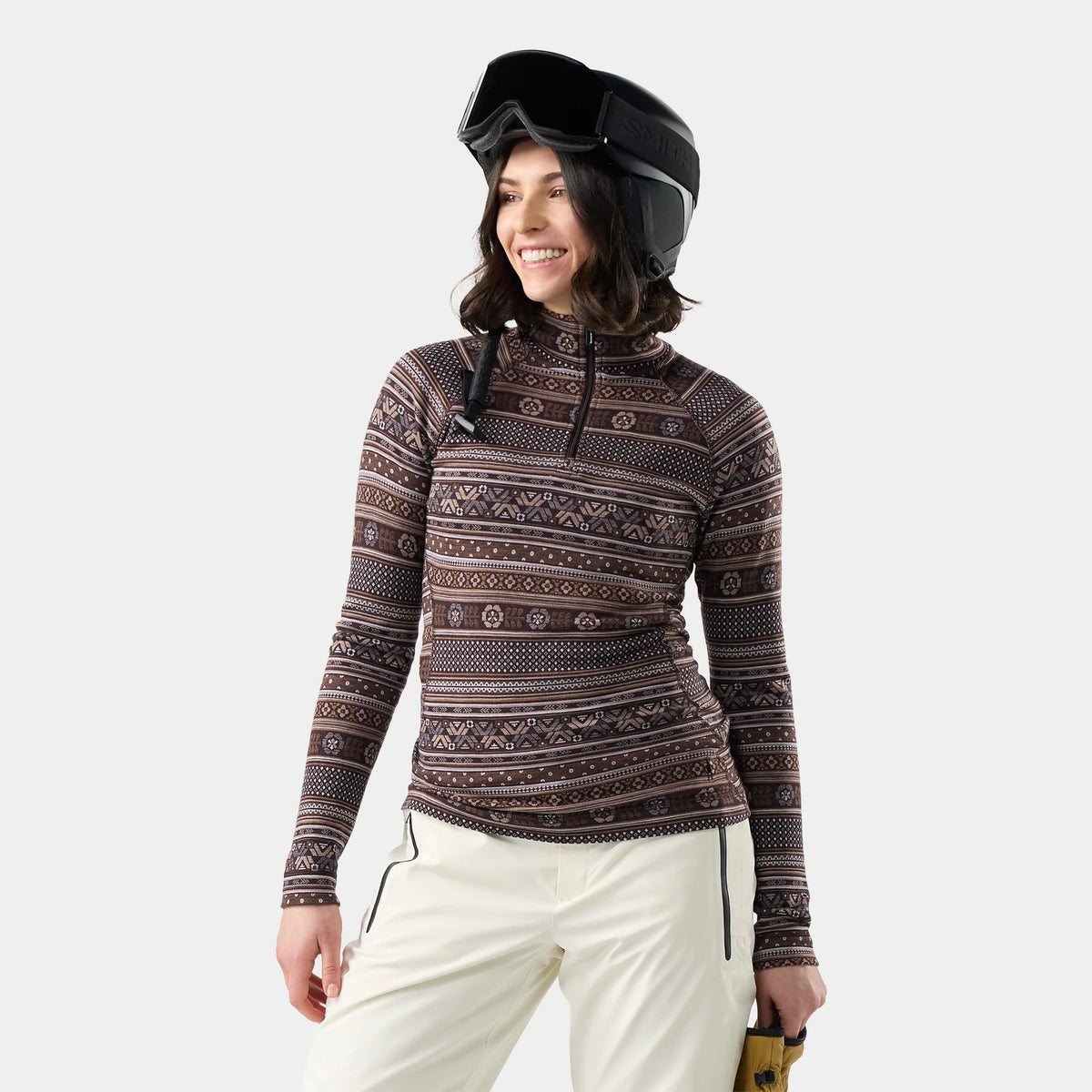 Smartwool Women's Classic Thermal Merino Base Layer 1/4 Zip