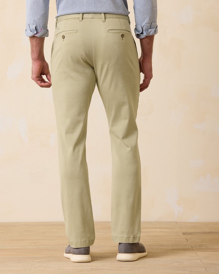 Tommy Bahama Boracay Flat-Front Chino Pants - 30"