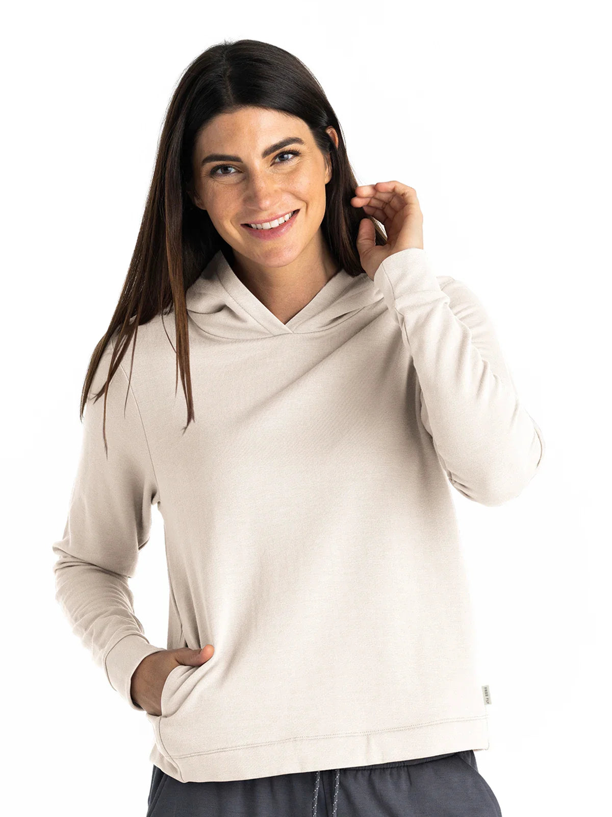 Free Fly Women's Bamboo Lightweight Fleece Hoodie