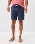Johnnie-O Men's Arcata Half Elastic 7" Swim Trunks