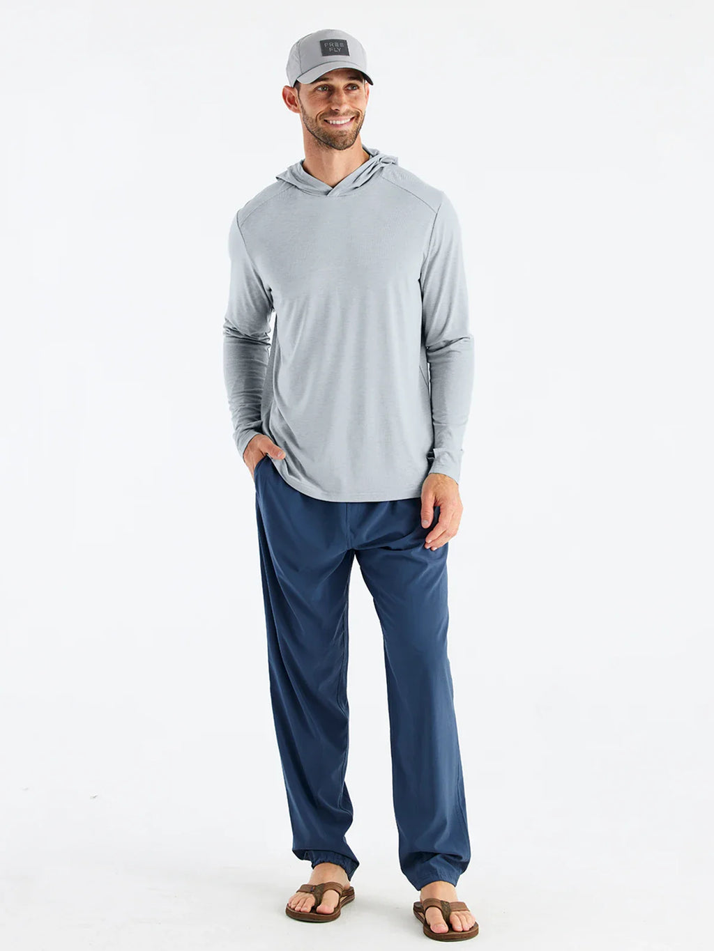 Free Fly Men's Bamboo Shade Hoodie