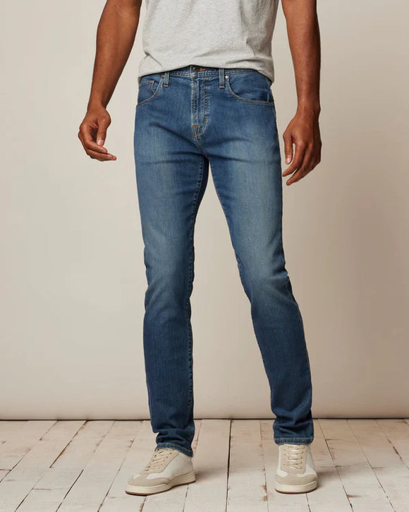 Johnnie-O Men's Barlow Stretch 5 Pocket Denim