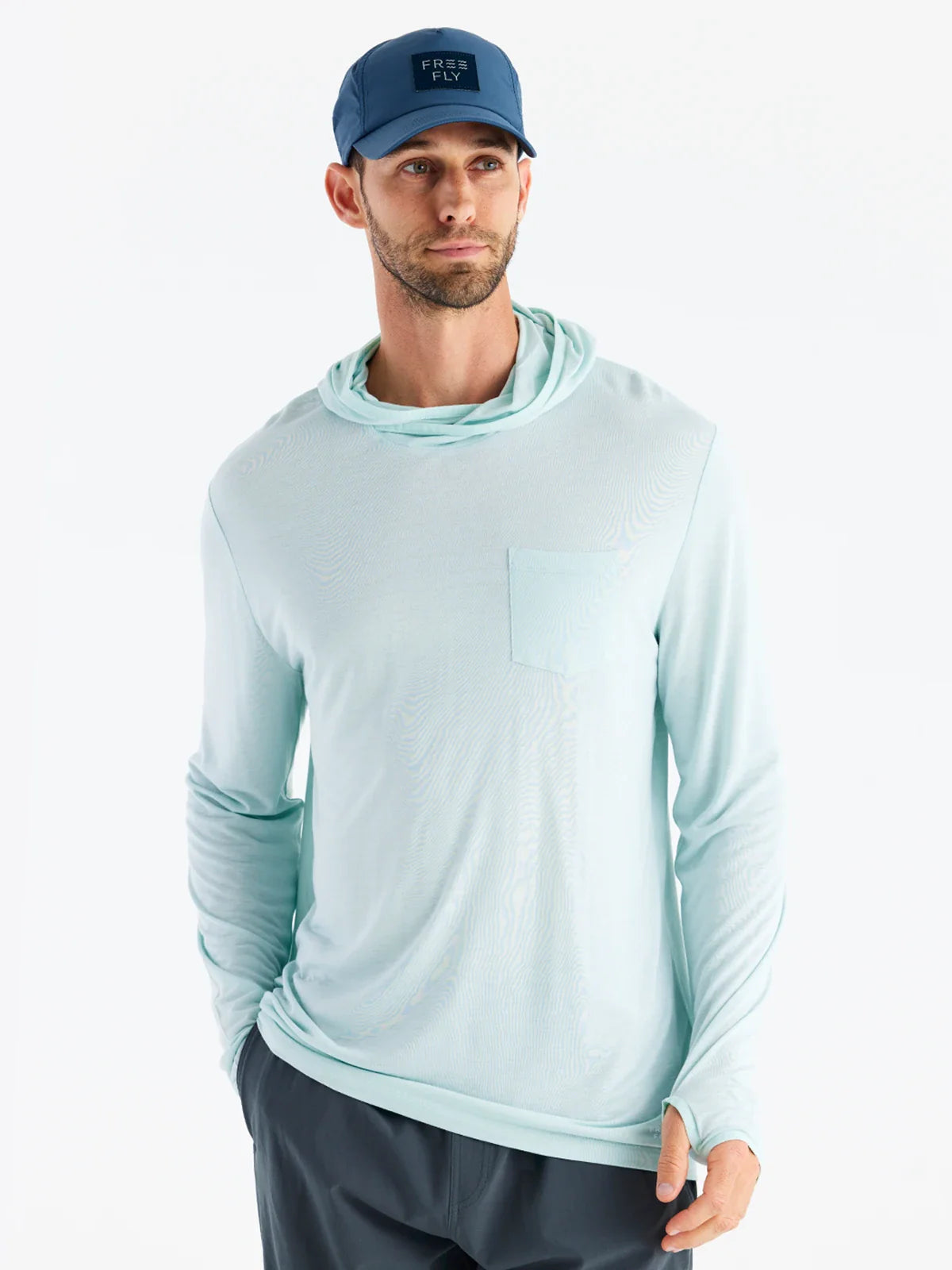 Free Fly Men's Bamboo Lightweight Hoodie