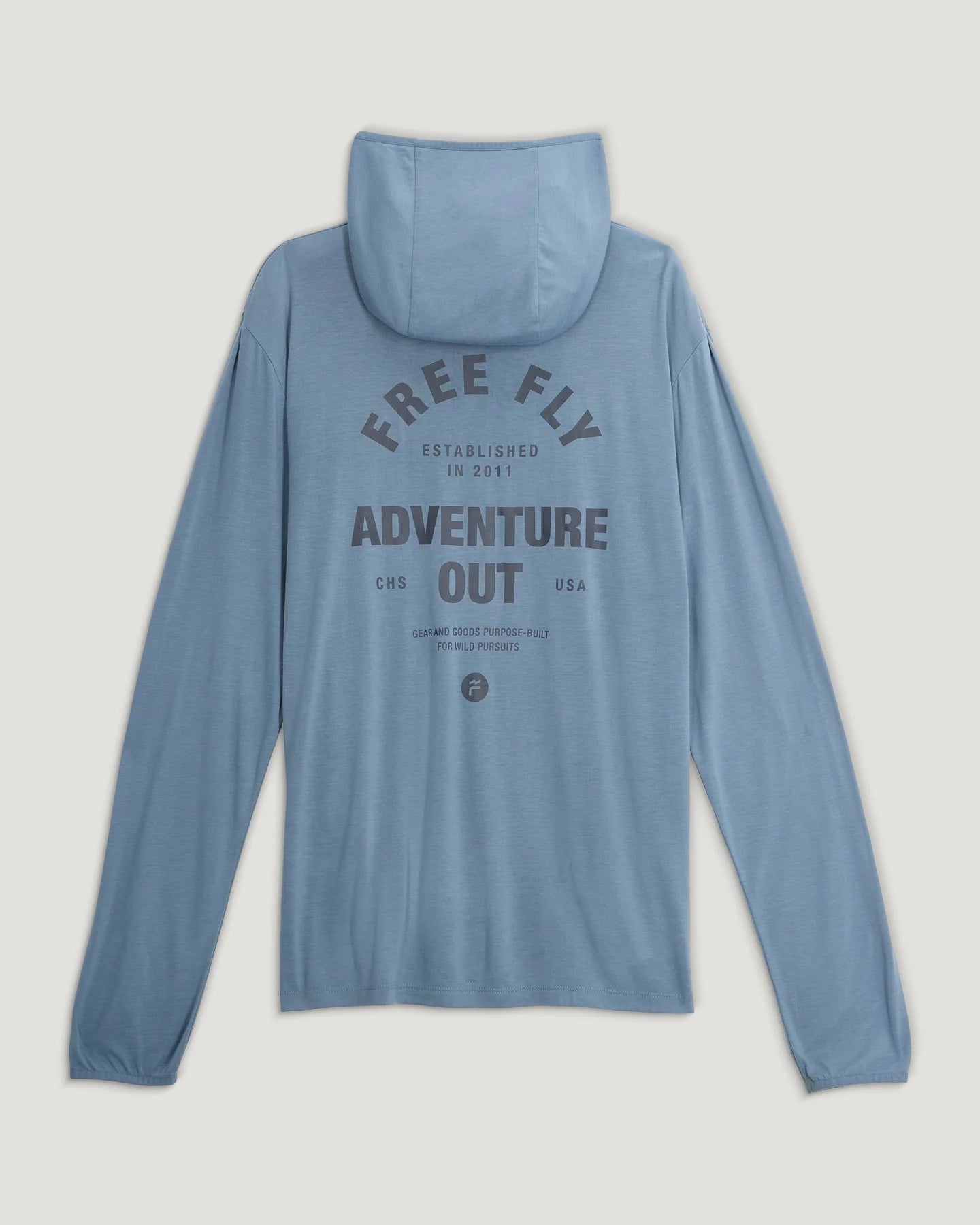 Free Fly Men's Bamboo Lightweight Graphic Hoodie