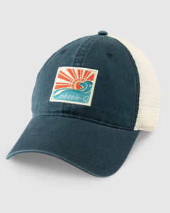 Johnnie-O Men's Red Sun Trucker Hat