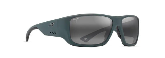 Maui Jim Keha Matte Dark Military Green Polarized Sunglasses