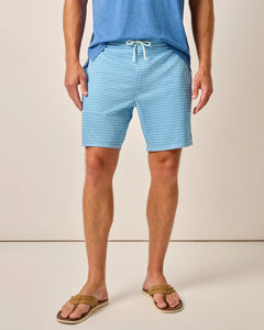 Johnnie-O Men's 7" Malta Elastic Surf Shorts