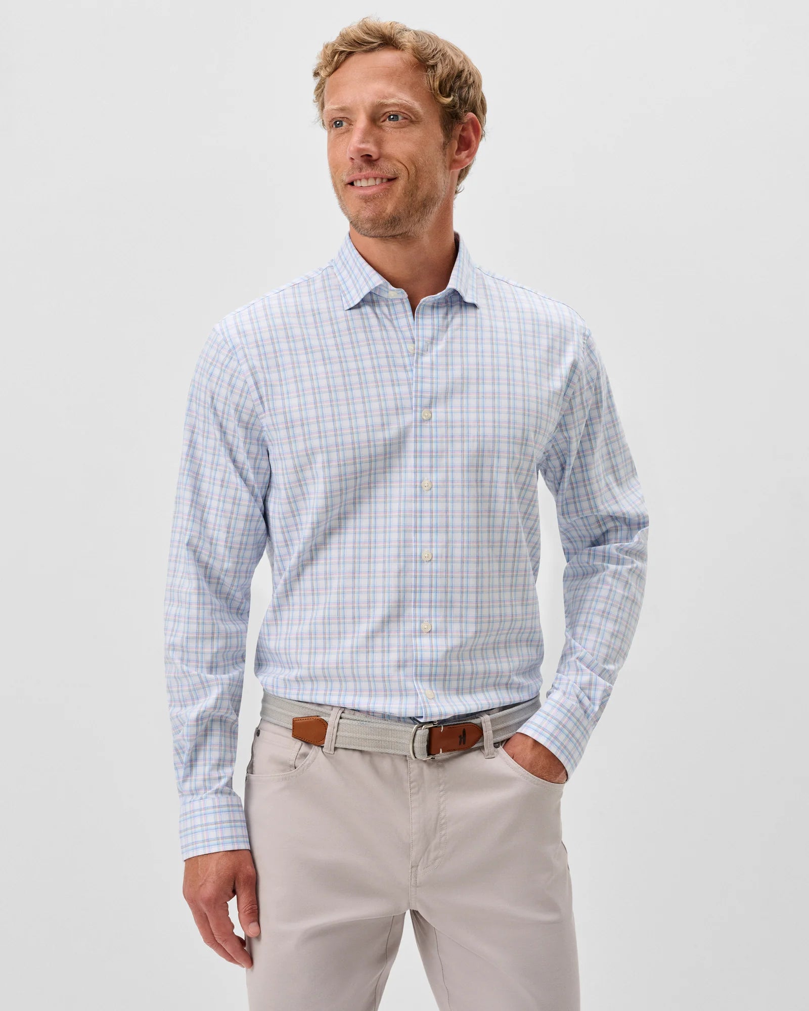 Johnnie-O Men's Salvadore Everyday Performance Button Down Shirt