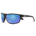 Suncloud Sentry Matte Black + Polarized Blue Mirror Lens