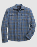 Johnnie-O Men's Waites Stretch Flannel Lodge Shirt