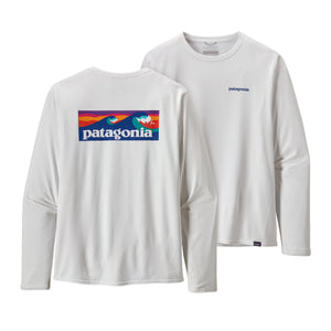 Patagonia Men's Long-Sleeved Capilene® Cool Daily Graphic Shirt - Waters