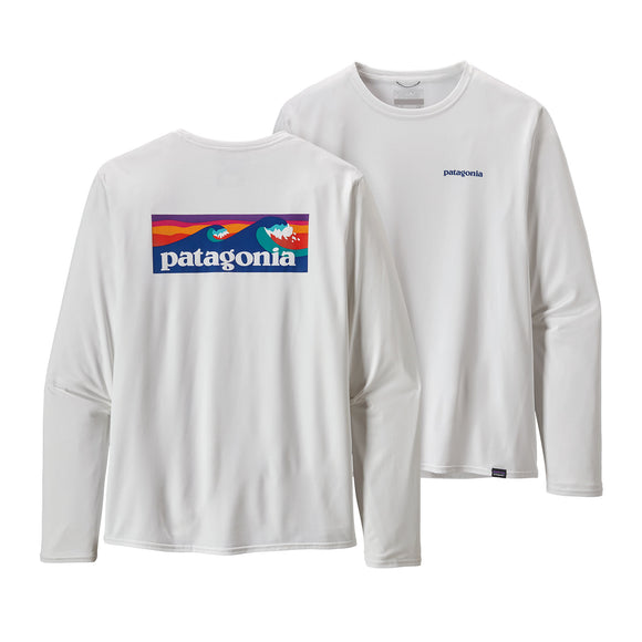 Patagonia Men's Long-Sleeved Capilene® Cool Daily Graphic Shirt - Waters